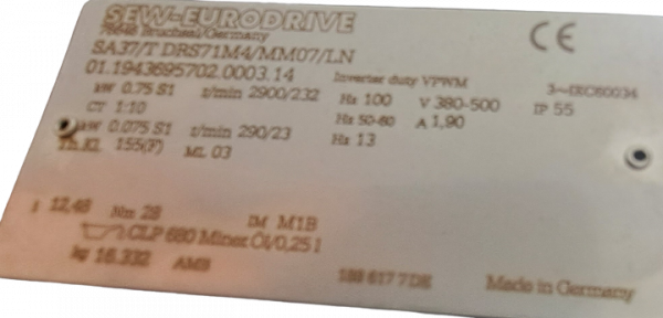 Transnorm belt conveyor GF 10800-600-500