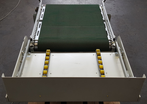 FAS discharge flap belt conveyor GF 1380-800-600