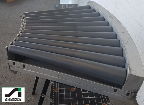 u curved roller conveyor 45° driven roller curve 560-500 IR1060