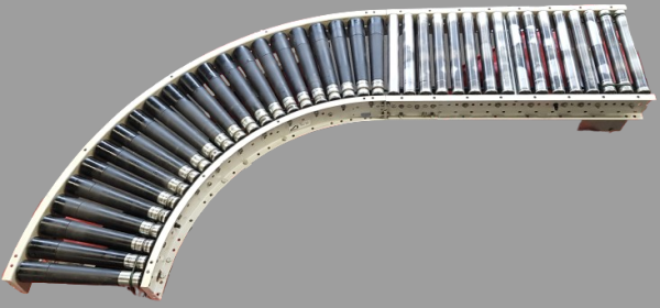 Dematic Rollenkurve rechts mit Geradstück 1000-90°-500-440 IR795