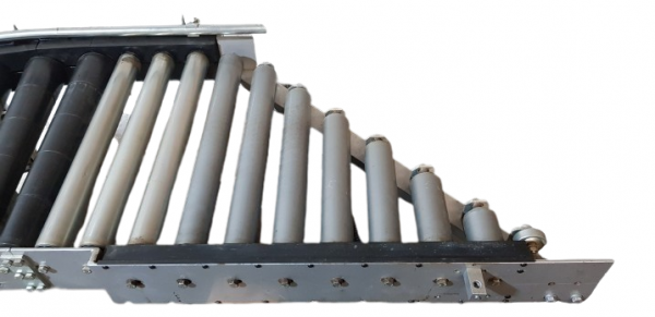 Transnorm Schrägzulauf Ausschleußer Einschleußer Rollenzwickel 45°/90°-600-500