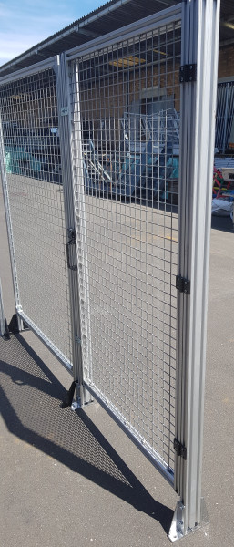 Schutzzäune mit und ohne Türen
