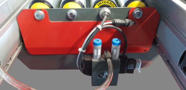 Knapp roller conveyor accumulating sorter sorting system 11200-375-290