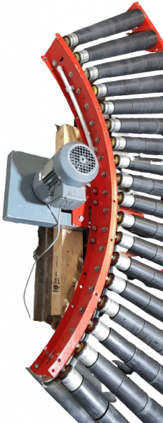 FAS Rollenkurvenförderer 90° 635-500 IR850