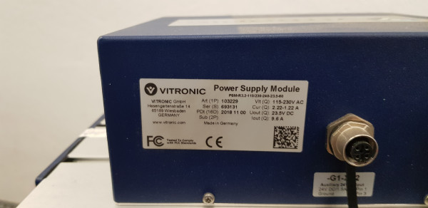 Vitronic Barcode Scanner Complete System with framework and additional PC