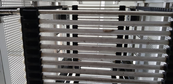 Nerak Z Vertikalförderer 2500-750-650-350 Edelstahl Lebensmittelecht