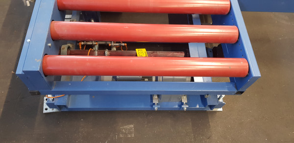 Paletten Umsetzer Transfer Rollenbahn Ketten 90° 3900-1650-1040-900