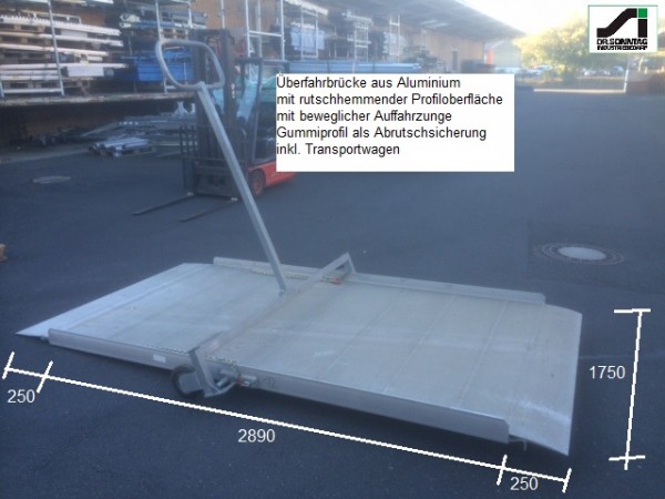 u Loading ramp 3390-1750 + Transportwagen