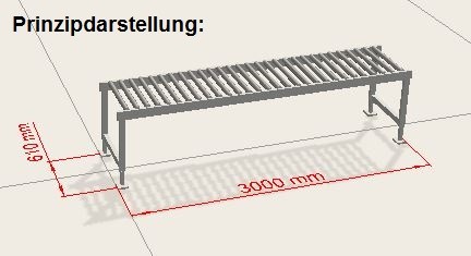 Gebhardt Rollenbahn 3000-610-550
