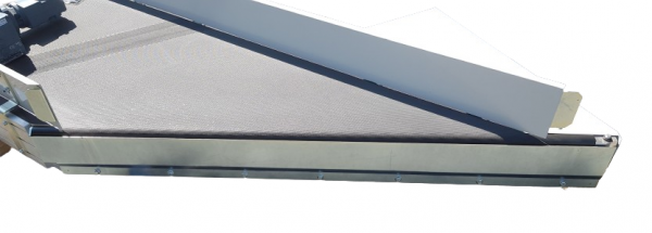 Transnorm angled-belt conveyor 30° 1750-1000-800