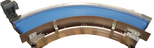 Transnorm curved belt conveyor left 90°-600-400-IR1000 - NEW