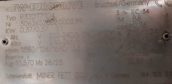 Transnorm Belt conveyor belt conveyor belt 1200-600-500