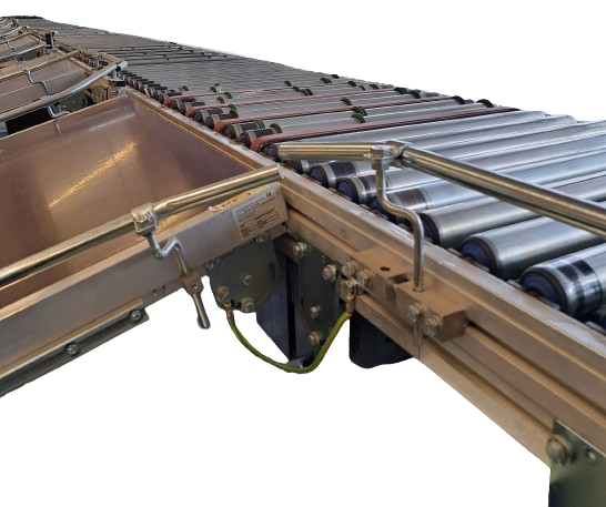 Transnorm accumulating roller conveyor with ejector 3820-700-645