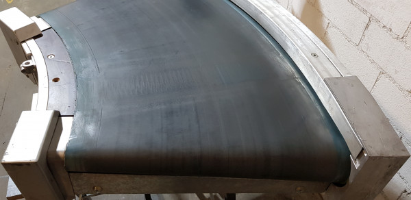 Transnorm belt curve conveyor left GF 50°-740-550 IR700