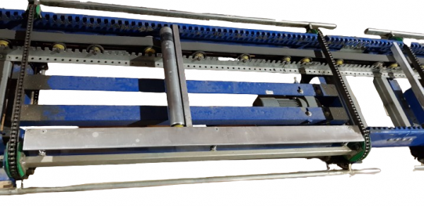 FHS Rollenbahn Umsetzer Überschieber Transfer Abschieber 90° 4300-510-450