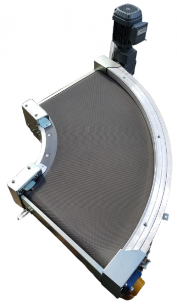 Transnorm Gurtkurve Förderer links 90°-700-500-IR450 - NEU