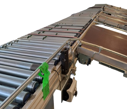 Transnorm accumulating roller conveyor with ejector 3820-700-645