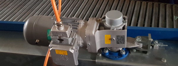 Transnorm right align roller conveyor side conveyor 3470-1830-1450