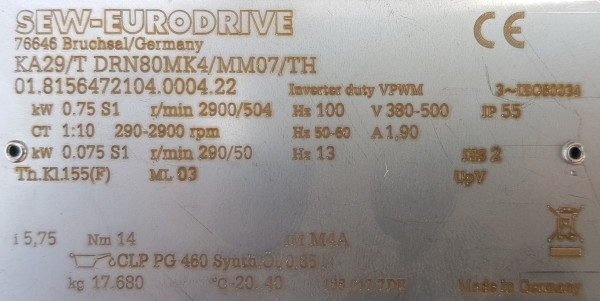 Transnorm Gurtkurve Förderer links 45°-950-800-IR900 - NEU