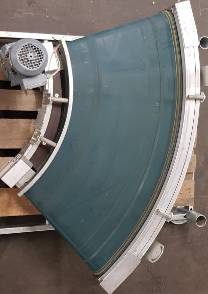 Transnorm Gurtkurvenförderer links GKF 70°-770-600 IR600