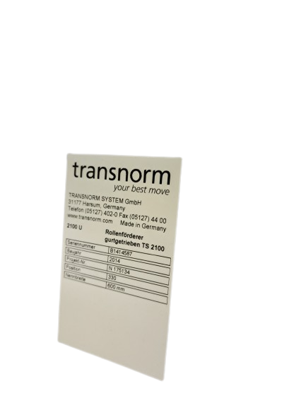 Transnorm Rollenbahn Rollenförderer 8250-670-655