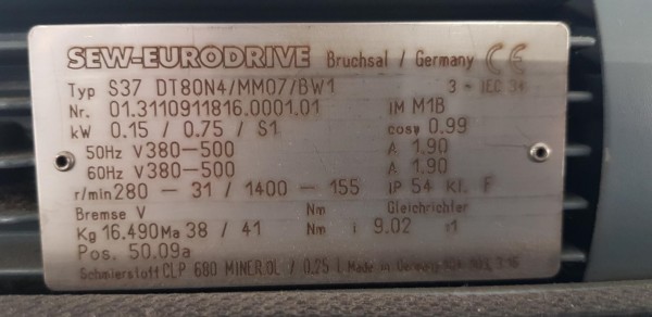 Lippert belt conveyor belt conveyor GF 22800-650-500