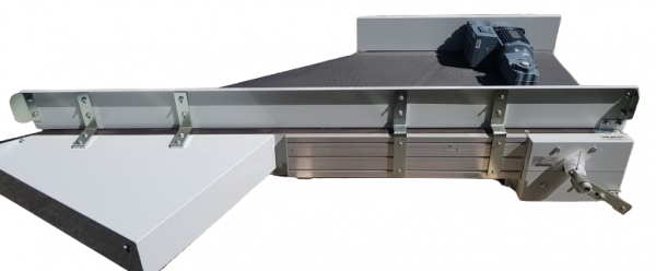 Transnorm angled-belt conveyor 30° 1750-1000-800