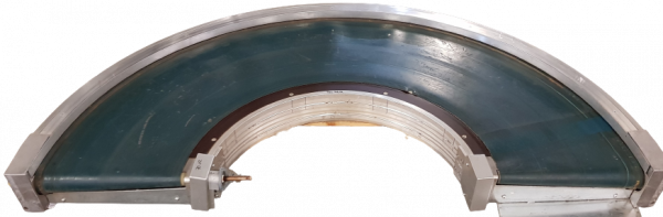 Transnorm belt curve conveyor GKF 180°-750-550 IR600° left