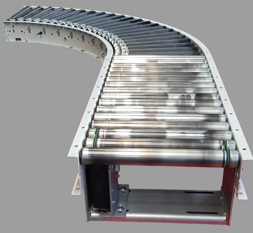 Dematic Rollenkurve rechts mit Geradstück 1000-90°-500-440 IR795