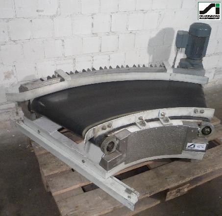 Transnorm Gurtkurvenförderer 500 IR600 Gurtkurve 60° rechts