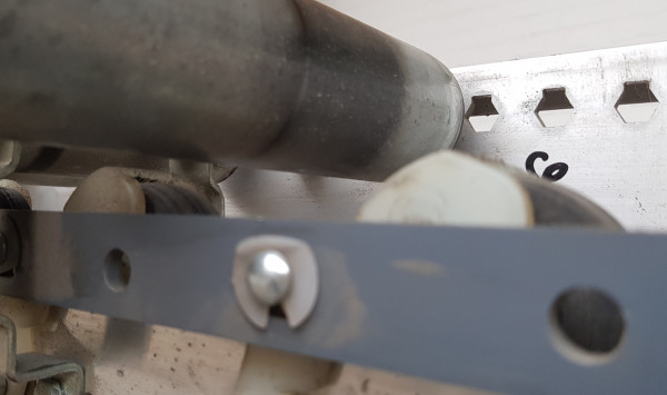 Gebhardt Rollenförderer Rollenbahn 6000-610-550