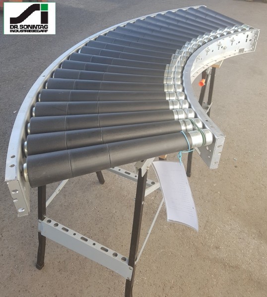 Dematic Rollenkurvenförderer 600-540 IR1370 Rollenkurve 90°