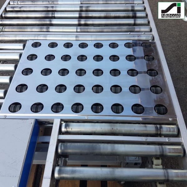 Gebhardt roller conveyor turnout sorter switch diverter ejector 45° 1800-1300-550