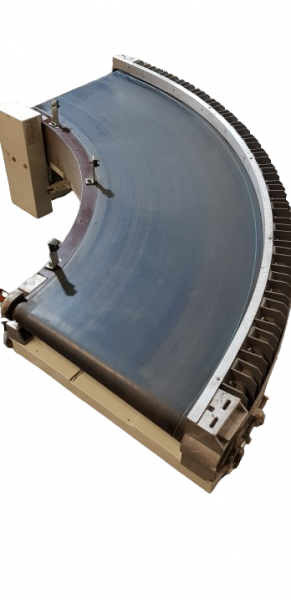 Transnorm curved belt conveyor left 90°-750-550-IR900