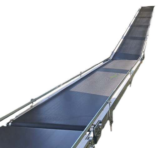 Transnorm Rising falling Incline belt conveyor with forerun GF 9820-700-600