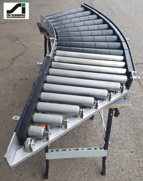 Transnorm curved roller conveyor 45° driven + insertion unit 500