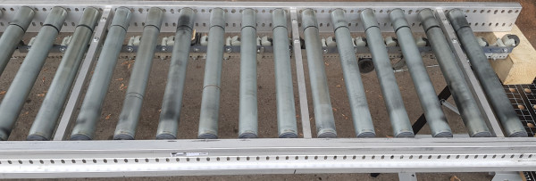 Gebhardt Rollenförderer Rollenbahn 6000-610-550