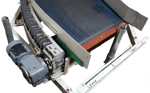 Transnorm Gurtkurve Förderer links 90°-1000-800-IR900