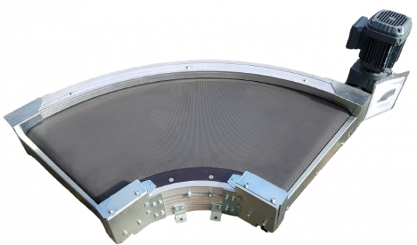 Transnorm Gurtkurve Förderer rechts 90°-700-500-IR450 - NEU