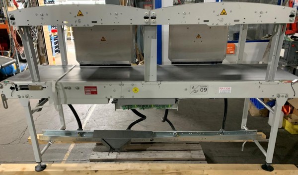 Kannegiesser belt conveyor belt conveyor with DUO-Pusher GF 2500-680-600