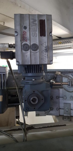 Transnorm Gurtkurvenförderer links GKF 45°-750-550 IR700