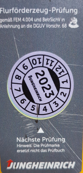 Jungheinrich ESE 20 high-speed electric pallet jack truck