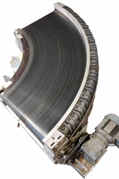 Transnorm curved belt conveyor right 90°-730-500-IR600