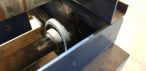 Ami pallet transfer transfer roller conveyor chains 90° 1750-1397-1262-1100