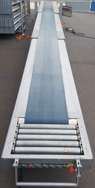 Joki Telescopic conveyor belt 11TL 4000-8500-400