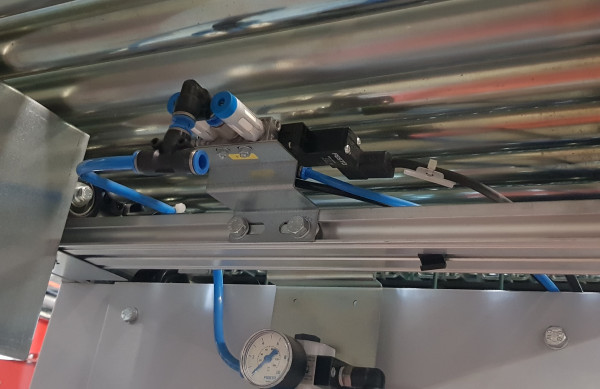 Transnorm Rollenförderer Ausschleusförderer Querröllchen 1800-600-550