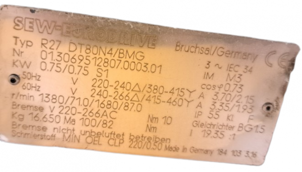 Transnorm Steigband Gefälleband Gurtförderer Gurtband Förderband GF 6000-600-500