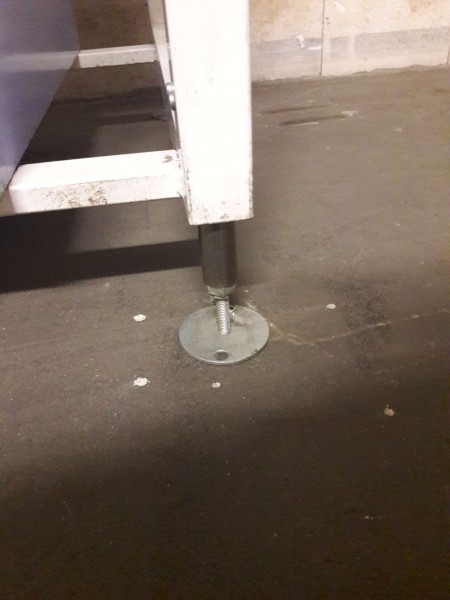 Work table packing table workbench height adjustable with stainless steel top and drawer container