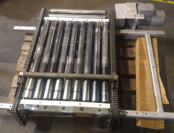 Dematic Rollenbahn Umsetzer Überschieber Transfer Abschieber 90° 700-1000-690