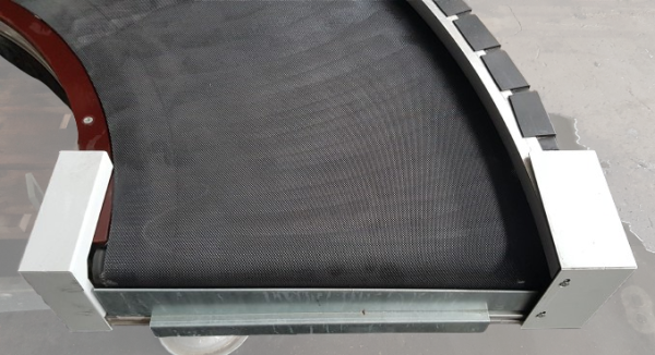 Transnorm curved belt conveyor left bend 180°-650-500 IR600